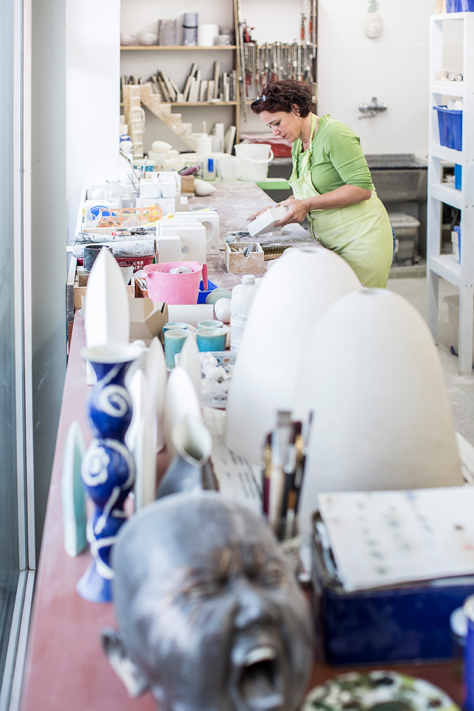 Atelier Margit Denz; Foto: ©Petra Rainer