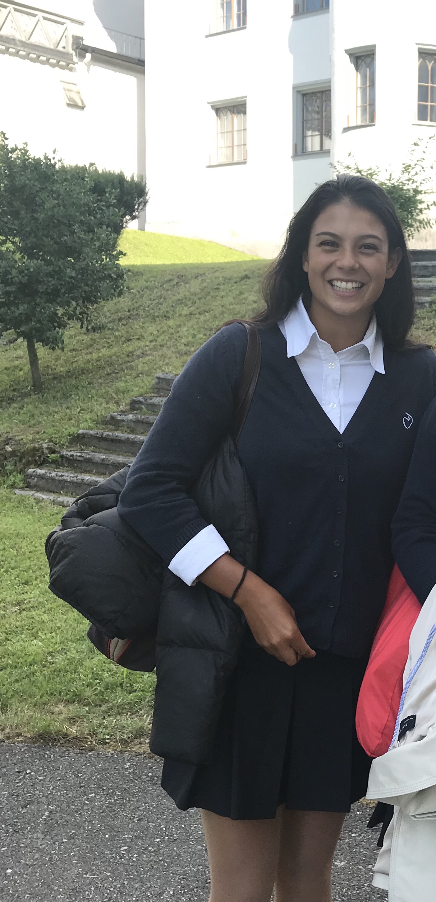 ©Chantal Düringer nach der bestandenen Matura