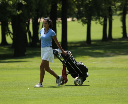 Chantal Düringer auf einem internationalen Turnier am Gardasee; Foto: ©