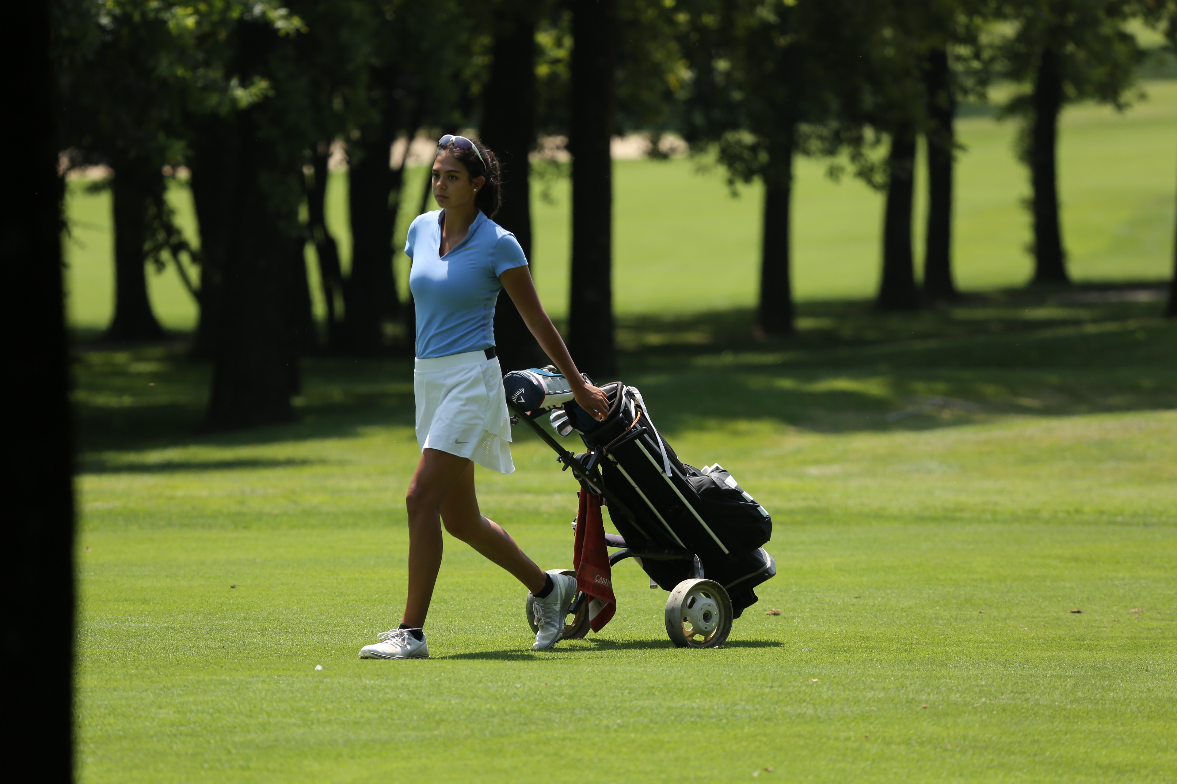 Chantal Düringer auf einem internationalen Turnier am Gardasee; Foto: ©