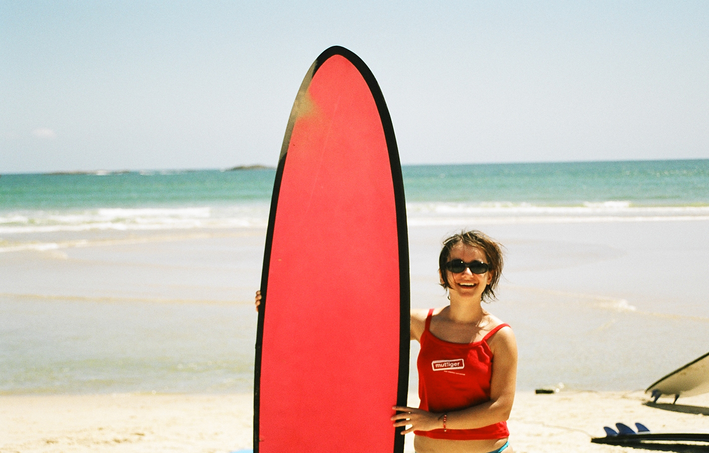  Manuela Mylonas beim Surfkurs in Australien; Foto: ©Manuela Mylonas