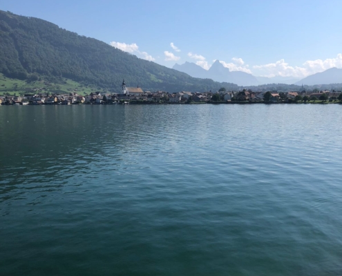 Arth am Zugersee/Schweiz; Foto: ©“Schwarz auf Weiß“