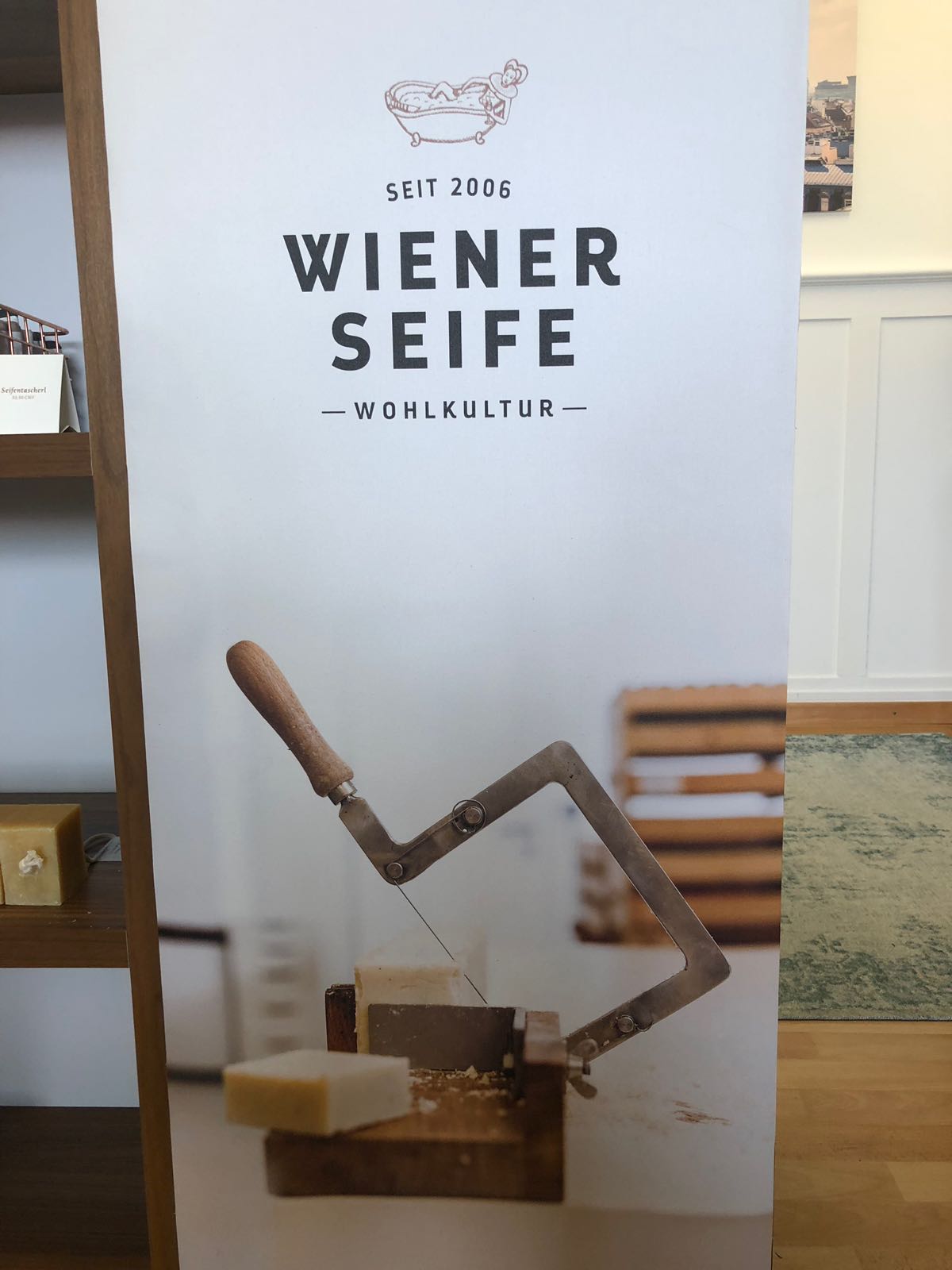 „Wiener Seife“ in Arth/Schweiz; Foto: ©“Schwarz auf Weiß“