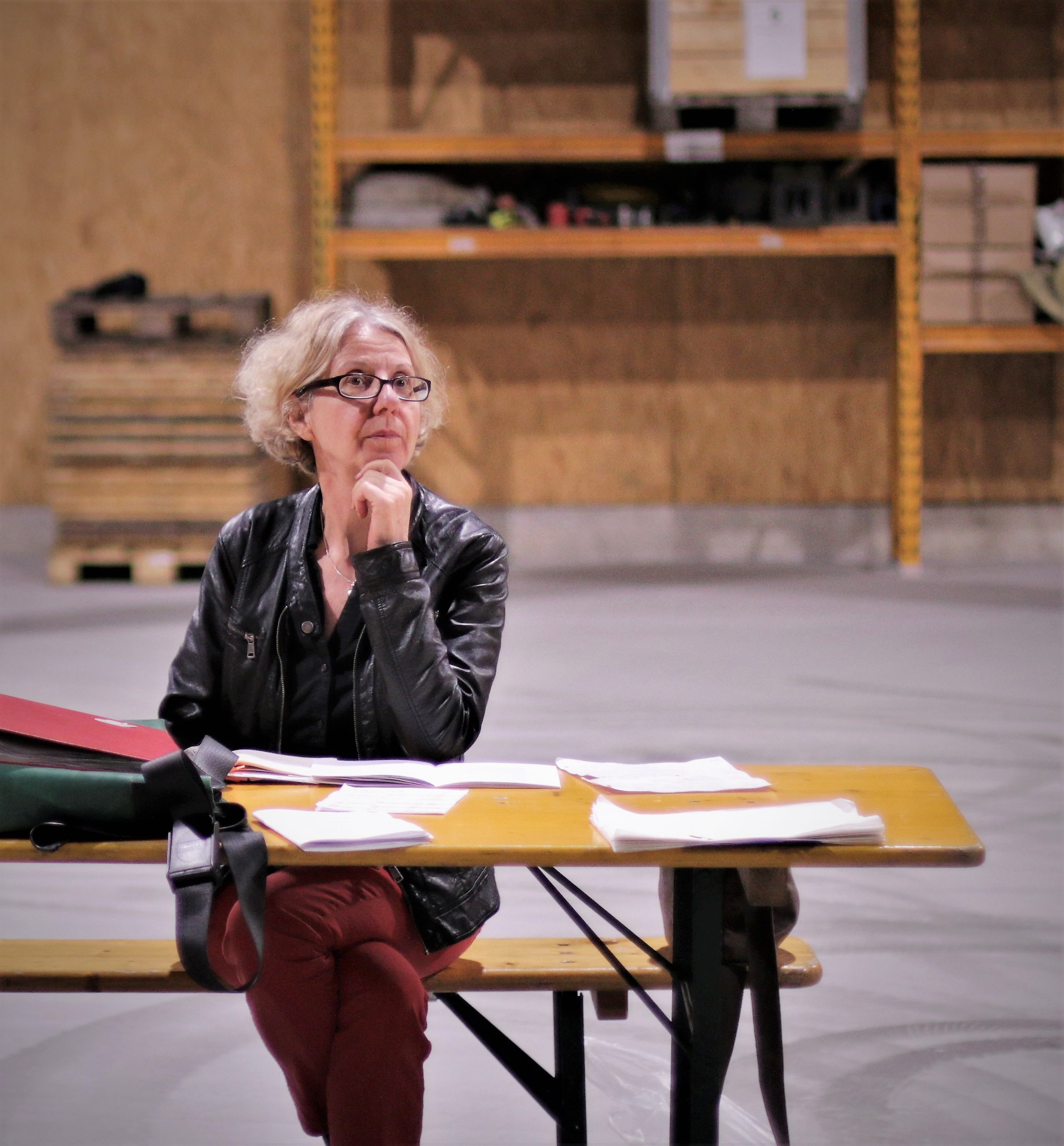 2018 - Probe "Der wunderbare Massenselbstmord"; Foto: ©Sigrun Berkmann
