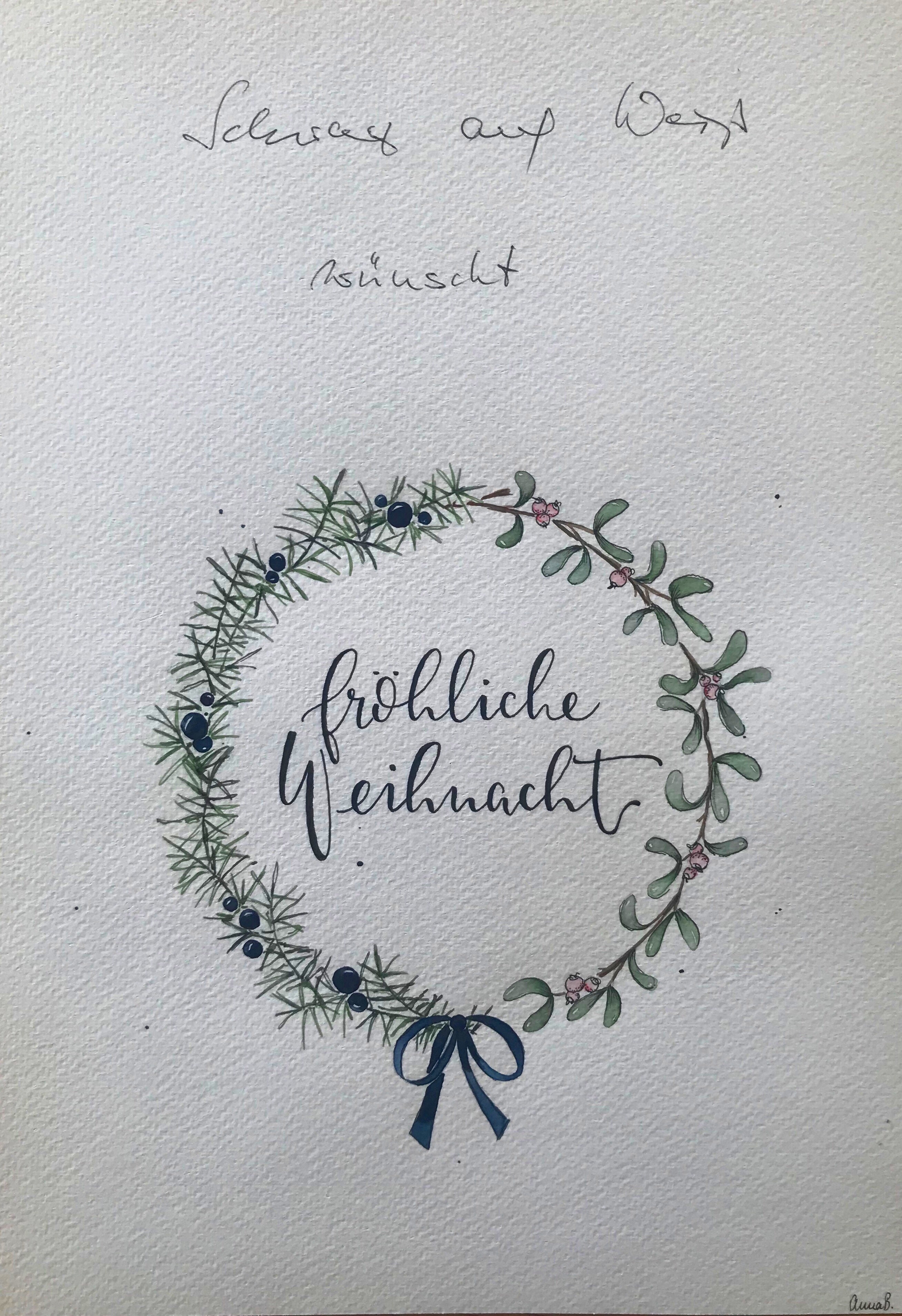 Kalligrafie: ©“Letterfee“ Anna Bösch