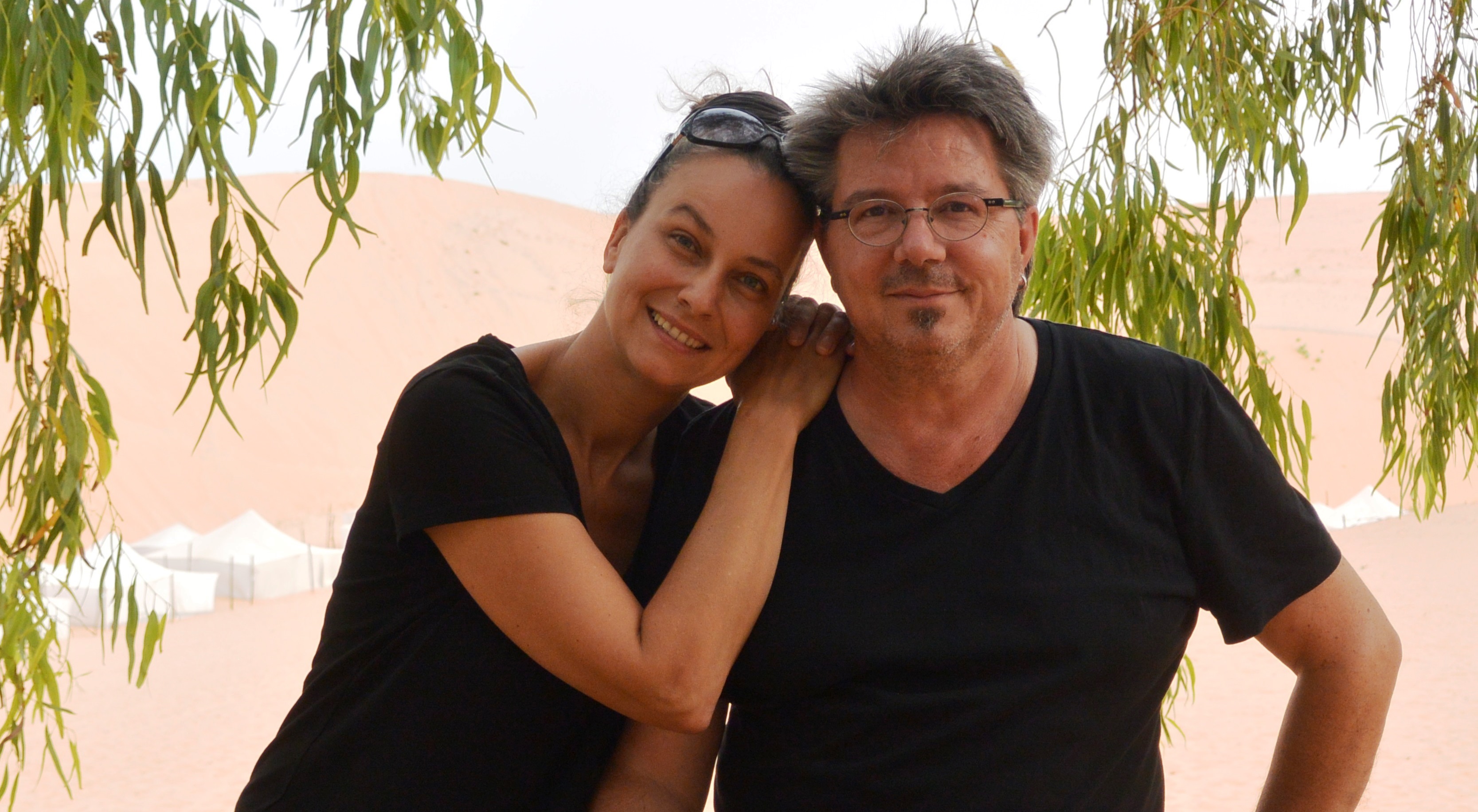 Natalie und Markus Moosmann – gemeinsam in Senegal 2014; Foto: Natalie Moosmann