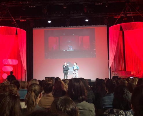 „Schwarz auf Weiß“ beim „Female Future Festival“; Foto: ©„Schwarz auf Weiß“