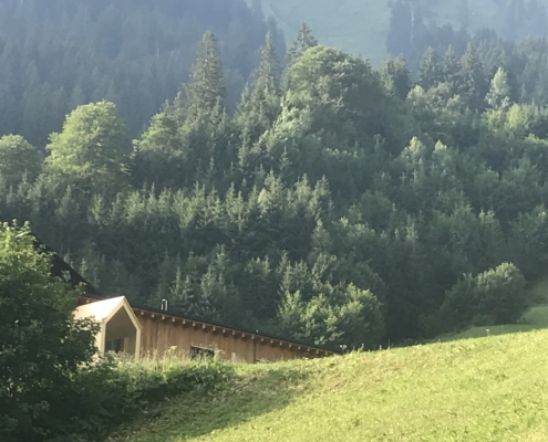 Rund ums „Zwergenhaus“ in Schröcken; Foto: ©“Schwarz auf Weiß“